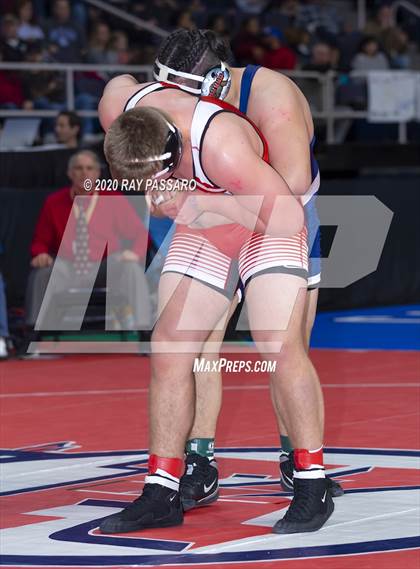 Thumbnail 3 in NYSPHSAA Wrestling Championships  Semi Finals photogallery.