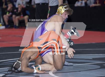 Thumbnail 2 in NYSPHSAA Wrestling Championships  Semi Finals photogallery.