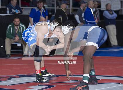 Thumbnail 1 in NYSPHSAA Wrestling Championships  Semi Finals photogallery.