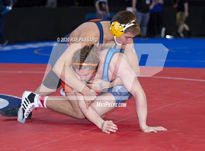 Thumbnail 2 in NYSPHSAA Wrestling Championships  Semi Finals photogallery.