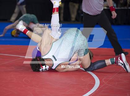 Thumbnail 1 in NYSPHSAA Wrestling Championships  Semi Finals photogallery.