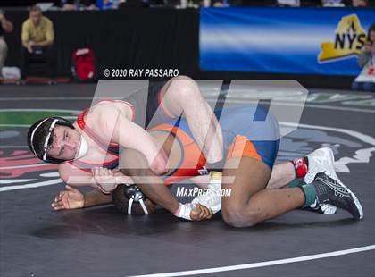 Thumbnail 3 in NYSPHSAA Wrestling Championships  Semi Finals photogallery.
