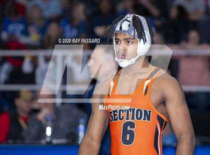 Thumbnail 2 in NYSPHSAA Wrestling Championships  Semi Finals photogallery.