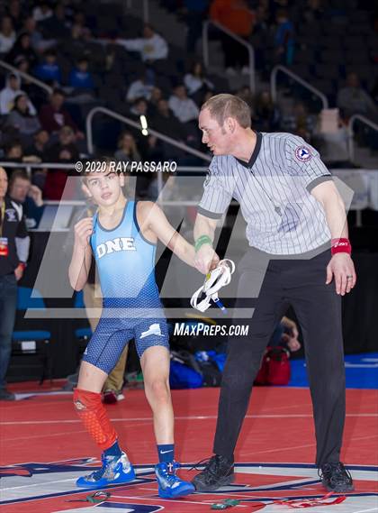 Thumbnail 2 in NYSPHSAA Wrestling Championships  Semi Finals photogallery.