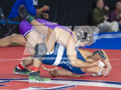 Thumbnail 2 in NYSPHSAA Wrestling Championships  Semi Finals photogallery.