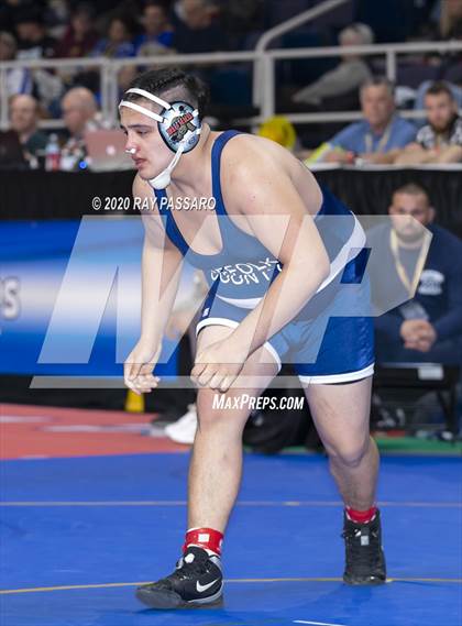 Thumbnail 2 in NYSPHSAA Wrestling Championships  Semi Finals photogallery.