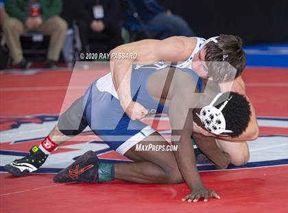 Thumbnail 3 in NYSPHSAA Wrestling Championships  Semi Finals photogallery.