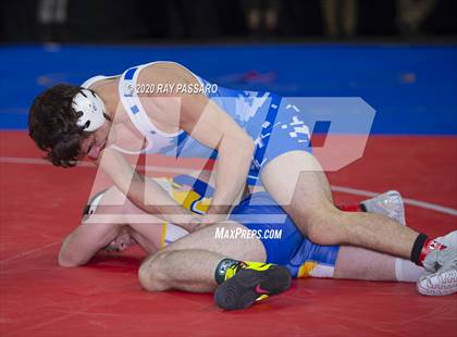 Thumbnail 2 in NYSPHSAA Wrestling Championships  Semi Finals photogallery.