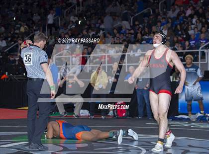 Thumbnail 1 in NYSPHSAA Wrestling Championships  Semi Finals photogallery.