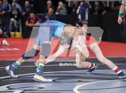 Thumbnail 1 in NYSPHSAA Wrestling Championships  Semi Finals photogallery.