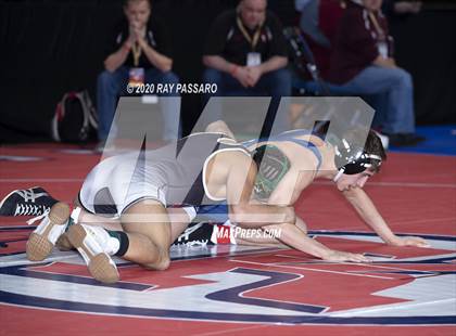 Thumbnail 1 in NYSPHSAA Wrestling Championships  Semi Finals photogallery.