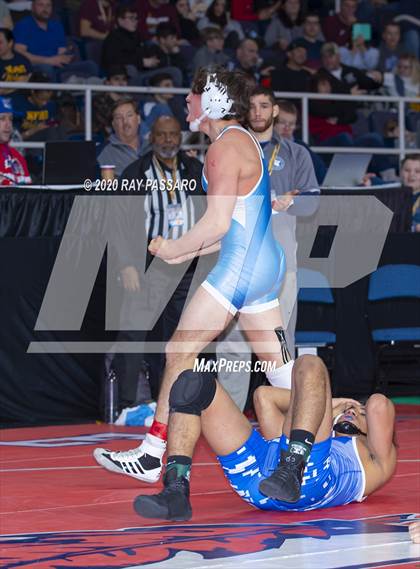 Thumbnail 3 in NYSPHSAA Wrestling Championships  Semi Finals photogallery.
