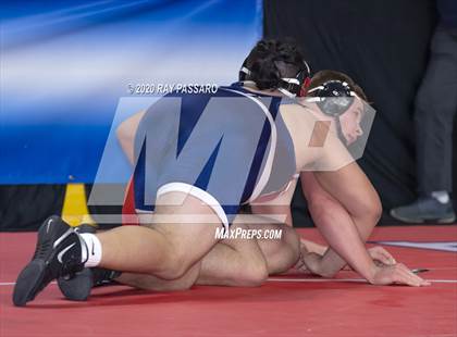 Thumbnail 1 in NYSPHSAA Wrestling Championships  Semi Finals photogallery.