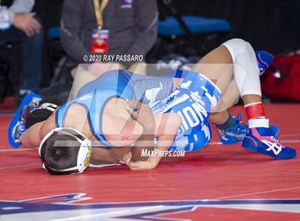 Thumbnail 2 in NYSPHSAA Wrestling Championships  Semi Finals photogallery.