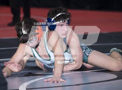 Thumbnail 2 in NYSPHSAA Wrestling Championships  Semi Finals photogallery.