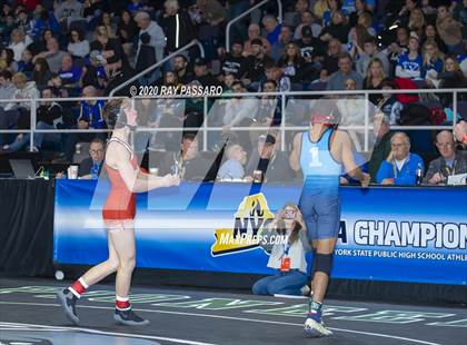 Thumbnail 2 in NYSPHSAA Wrestling Championships  Semi Finals photogallery.