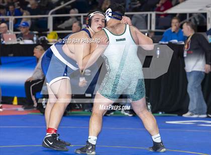 Thumbnail 1 in NYSPHSAA Wrestling Championships  Semi Finals photogallery.