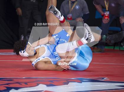 Thumbnail 1 in NYSPHSAA Wrestling Championships  Semi Finals photogallery.