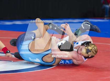 Thumbnail 3 in NYSPHSAA Wrestling Championships  Semi Finals photogallery.