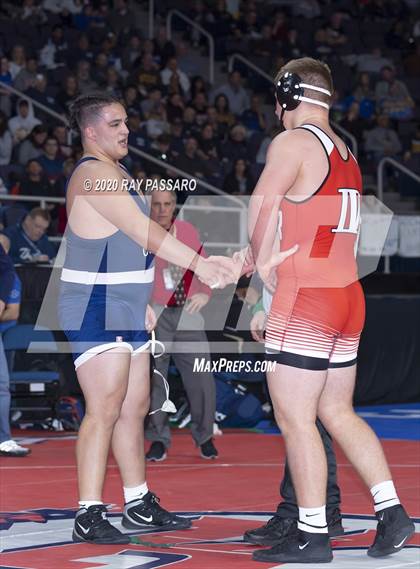Thumbnail 3 in NYSPHSAA Wrestling Championships  Semi Finals photogallery.