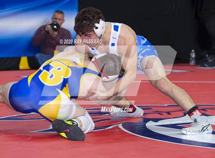 Thumbnail 2 in NYSPHSAA Wrestling Championships  Semi Finals photogallery.