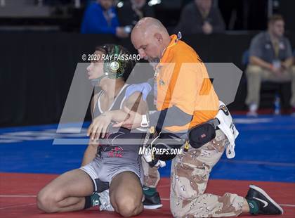 Thumbnail 2 in NYSPHSAA Wrestling Championships  Semi Finals photogallery.