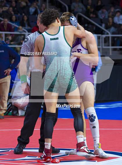Thumbnail 3 in NYSPHSAA Wrestling Championships  Semi Finals photogallery.