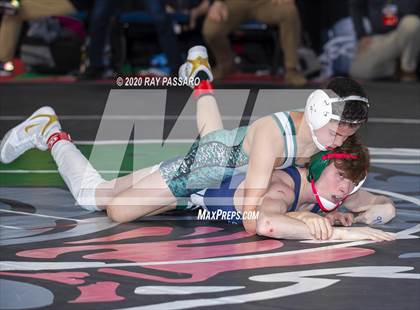 Thumbnail 1 in NYSPHSAA Wrestling Championships  Semi Finals photogallery.