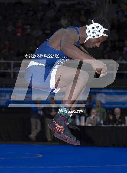 Thumbnail 3 in NYSPHSAA Wrestling Championships  Semi Finals photogallery.