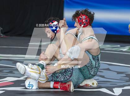 Thumbnail 1 in NYSPHSAA Wrestling Championships  Semi Finals photogallery.