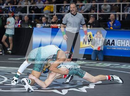 Thumbnail 3 in NYSPHSAA Wrestling Championships  Semi Finals photogallery.