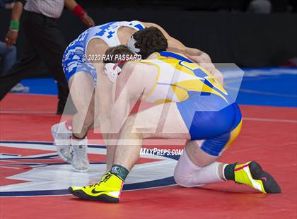 Thumbnail 1 in NYSPHSAA Wrestling Championships  Semi Finals photogallery.