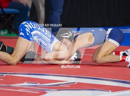 Thumbnail 1 in NYSPHSAA Wrestling Championships  Semi Finals photogallery.