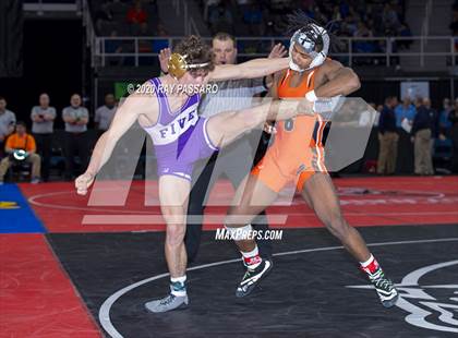 Thumbnail 2 in NYSPHSAA Wrestling Championships  Semi Finals photogallery.