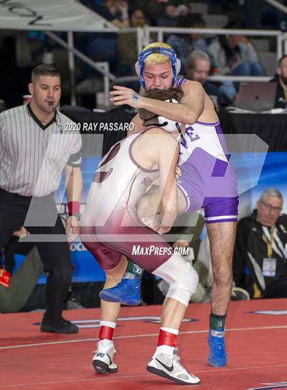 Thumbnail 3 in NYSPHSAA Wrestling Championships  Semi Finals photogallery.