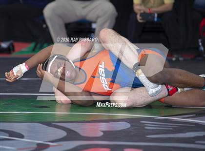 Thumbnail 2 in NYSPHSAA Wrestling Championships  Semi Finals photogallery.