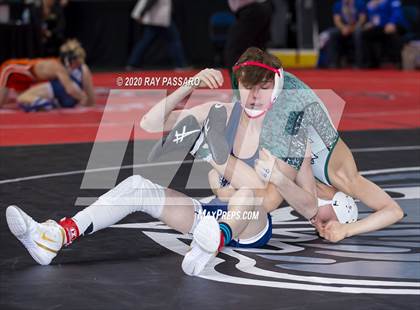 Thumbnail 2 in NYSPHSAA Wrestling Championships  Semi Finals photogallery.
