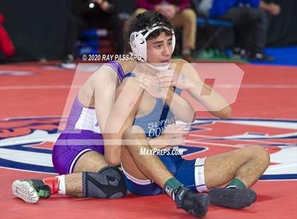 Thumbnail 1 in NYSPHSAA Wrestling Championships  Semi Finals photogallery.