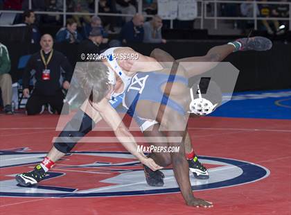 Thumbnail 2 in NYSPHSAA Wrestling Championships  Semi Finals photogallery.