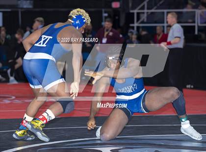 Thumbnail 1 in NYSPHSAA Wrestling Championships  Semi Finals photogallery.