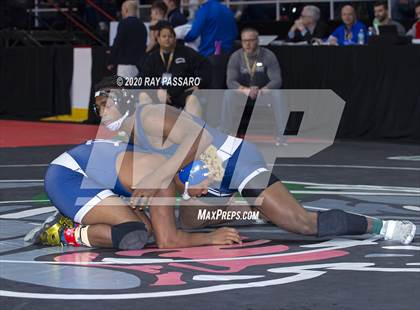 Thumbnail 3 in NYSPHSAA Wrestling Championships  Semi Finals photogallery.
