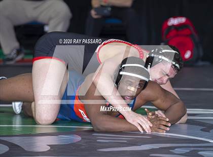 Thumbnail 1 in NYSPHSAA Wrestling Championships  Semi Finals photogallery.