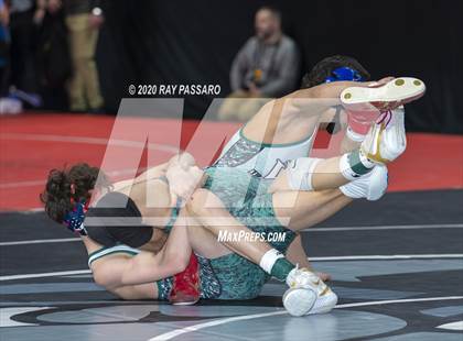 Thumbnail 1 in NYSPHSAA Wrestling Championships  Semi Finals photogallery.