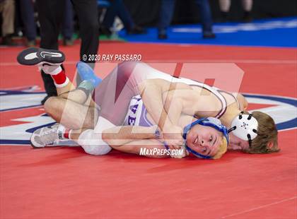 Thumbnail 3 in NYSPHSAA Wrestling Championships  Semi Finals photogallery.