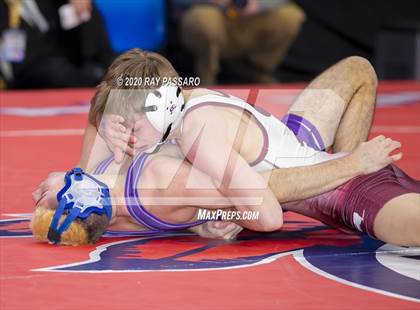 Thumbnail 3 in NYSPHSAA Wrestling Championships  Semi Finals photogallery.