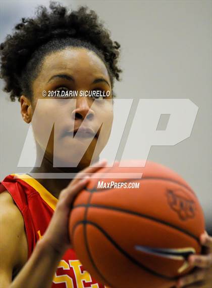 Thumbnail 2 in Seton vs. Rock Creek Christian Academy ( NIKE Tournament Of Champions)  photogallery.