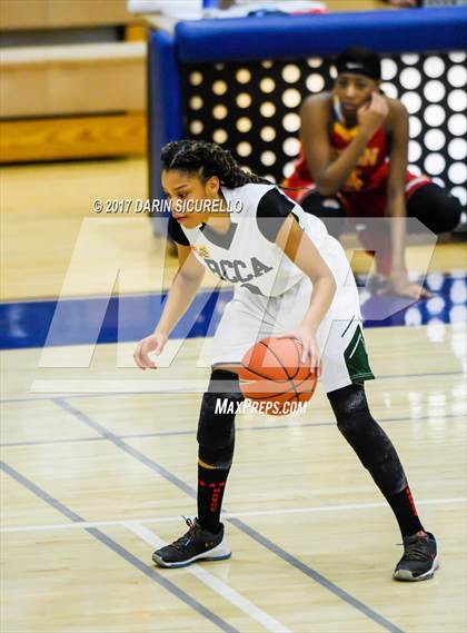 Thumbnail 2 in Seton vs. Rock Creek Christian Academy ( NIKE Tournament Of Champions)  photogallery.