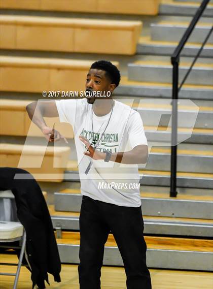 Thumbnail 2 in Seton vs. Rock Creek Christian Academy ( NIKE Tournament Of Champions)  photogallery.