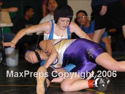 Thumbnail 2 in CIF Girls Southern Regional Tournament (Day 1) photogallery.