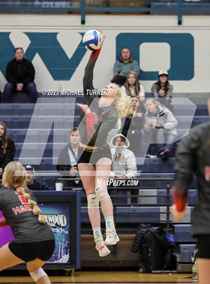 Thumbnail 1 in Madison vs Eagle (IHSAA 5A  Final Match 1) photogallery.